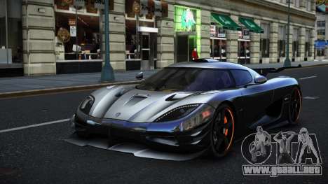 Koenigsegg Agera One Isiy para GTA 4