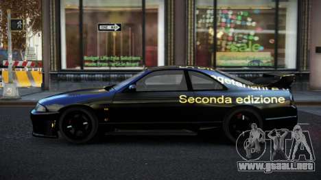 Nissan Skyline R33 Alsonry S10 para GTA 4
