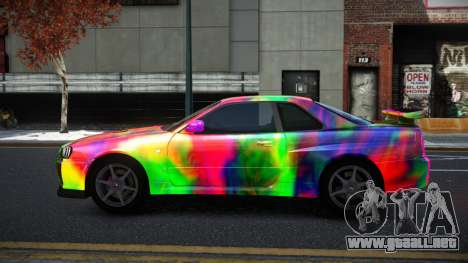 Nissan Skyline R34 Conia S14 para GTA 4