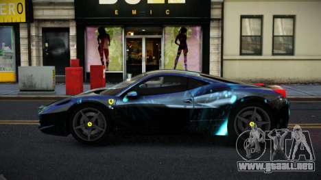 Ferrari 458 Gably S2 para GTA 4