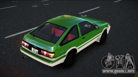Toyota AE86 Vuwyeli para GTA 4