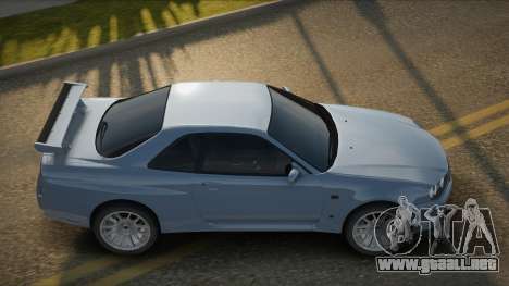 1999 Nissan Skyline R34 GTR para GTA San Andreas