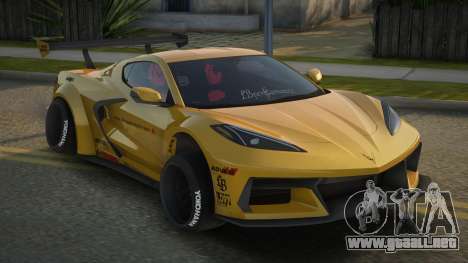 Chevrolet Corvette C8 Liberty Walk para GTA San Andreas
