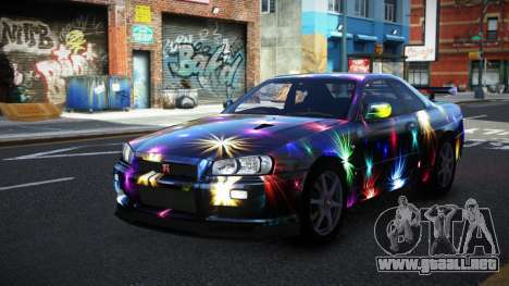 Nissan Skyline R34 Conia S2 para GTA 4