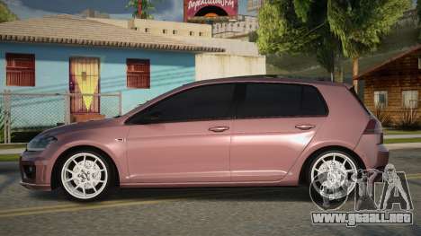 Volkswagen Golf 7 Naviny para GTA San Andreas