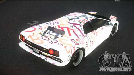 Lamborghini Diablo Olasce S10 para GTA 4