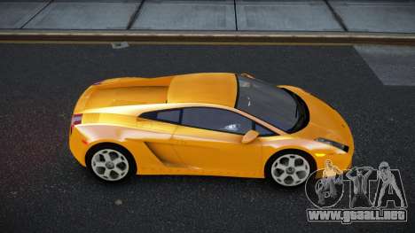 Lamborghini Gallardo Gelles para GTA 4