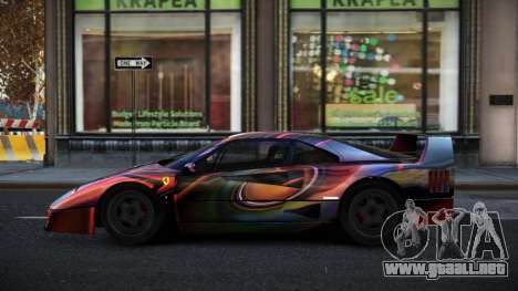 Ferrari F40 Stinay S9 para GTA 4