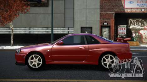 Nissan Skyline R34 Conia para GTA 4