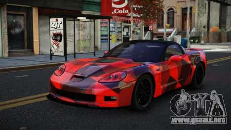 Chevrolet Corvette Chelilina S2 para GTA 4