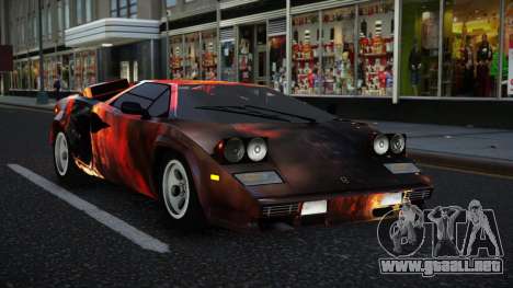 Lamborghini Countach Aireber S12 para GTA 4