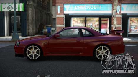Nissan Skyline R34 Fale para GTA 4