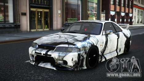 Nissan Skyline R33 Alsonry S8 para GTA 4