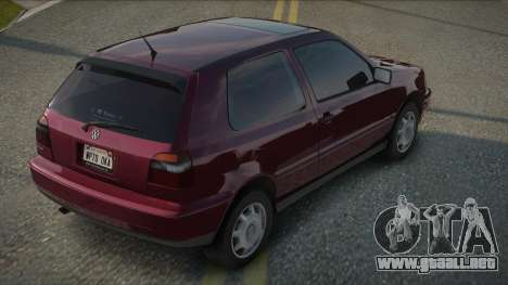 Volkswagen Golf Mk3 94th para GTA San Andreas