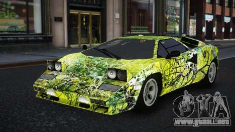 Lamborghini Countach Aireber S5 para GTA 4