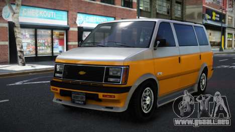 Chevrolet Astro Pafqeyufe para GTA 4