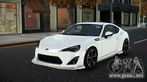 Subaru BRZ Lusem para GTA 4