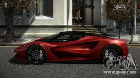 Lotus Evija Bafipefo para GTA 4