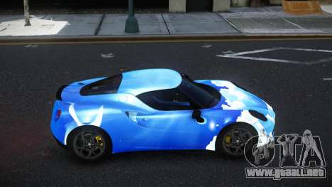 Alfa Romeo 4C Lanra S11 para GTA 4