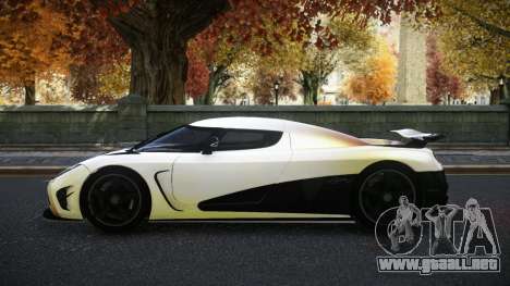 Koenigsegg Agera Ersy S5 para GTA 4
