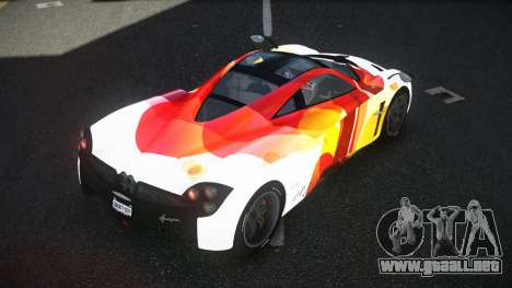 Pagani Huayra Daclake S9 para GTA 4