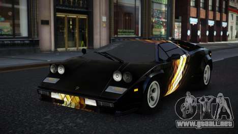 Lamborghini Countach Aireber S13 para GTA 4
