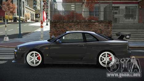 Nissan Skyline R34 Ruyuzo para GTA 4