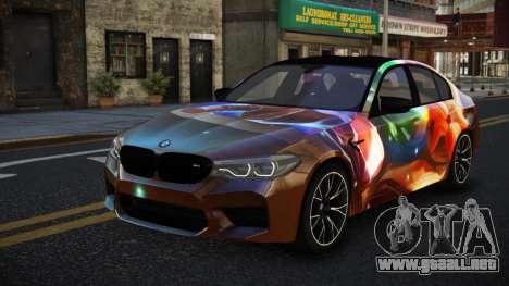 BMW M5 Benlia S8 para GTA 4