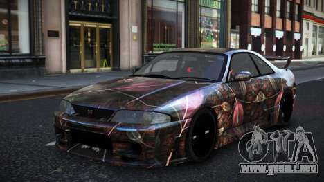 Nissan Skyline R33 Alsonry S5 para GTA 4