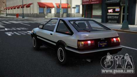 Toyota AE86 Yargu para GTA 4