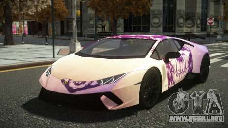 Lamborghini Huracan Nicana S7 para GTA 4