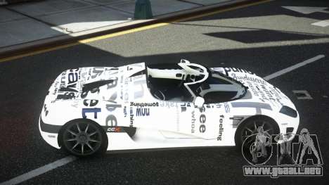 Koenigsegg CCX Lionio S13 para GTA 4