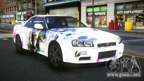 Nissan Skyline R34 Conia S11 para GTA 4