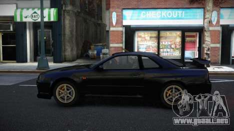 Nissan Skyline R34 Rakzik para GTA 4