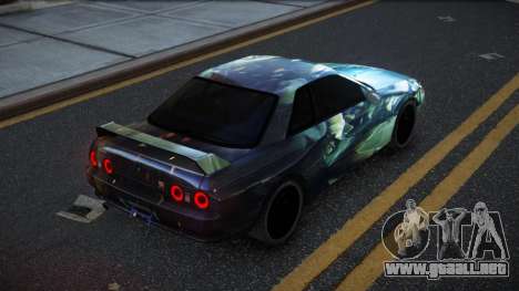 Nissan Skyline R32 Yalien S10 para GTA 4