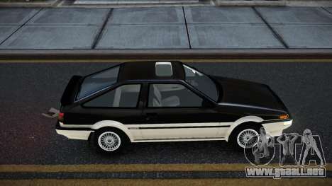 Toyota AE86 Fafduti para GTA 4