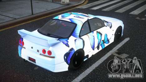 Nissan Skyline R33 Alsonry S2 para GTA 4