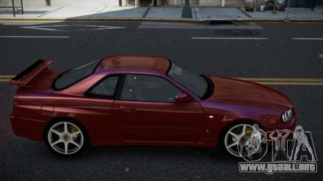 Nissan Skyline R34 Fale para GTA 4