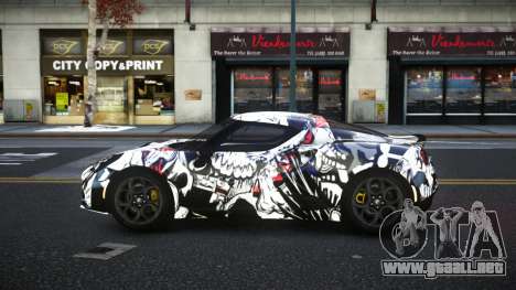 Alfa Romeo 4C Lanra S6 para GTA 4