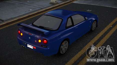 Nissan Skyline R34 Xuwapoge para GTA 4