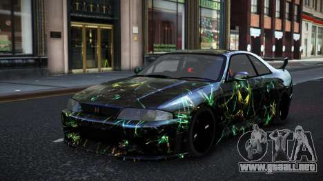 Nissan Skyline R33 Alsonry S11 para GTA 4