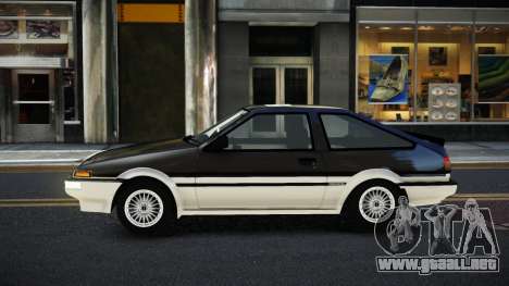 Toyota AE86 Fafduti para GTA 4