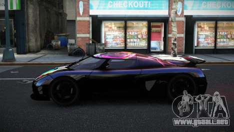 Koenigsegg Agera Nixak S8 para GTA 4