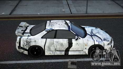 Nissan Skyline R33 Alsonry S8 para GTA 4