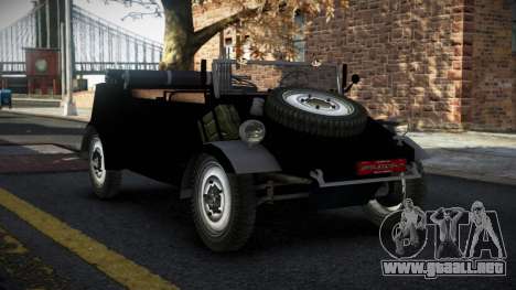 Volkswagen Kubelwagen Saqizodu para GTA 4