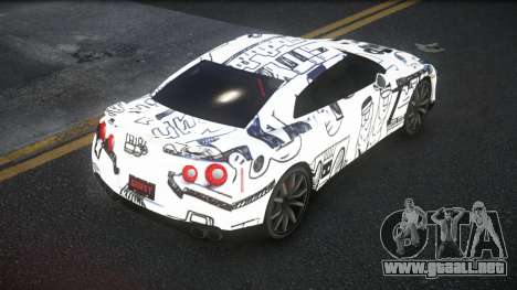 Nissan GT-R Alerick S4 para GTA 4