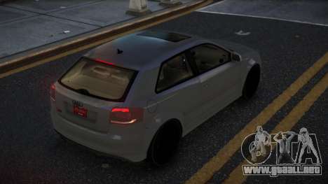 Audi S3 Vedvupuhe para GTA 4