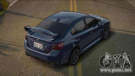 Subaru Impreza WRX STI Nyli para GTA San Andreas