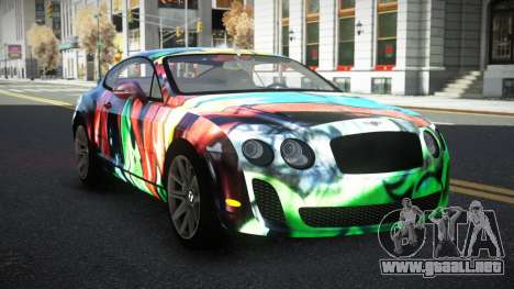 Bentley Continental GT Vinchson S6 para GTA 4