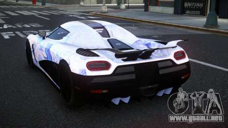 Koenigsegg Agera Nixak S10 para GTA 4